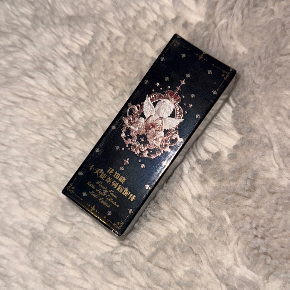 Flower Knows Little Angel Collection Matte Lipstick - C09 Dark Angel
